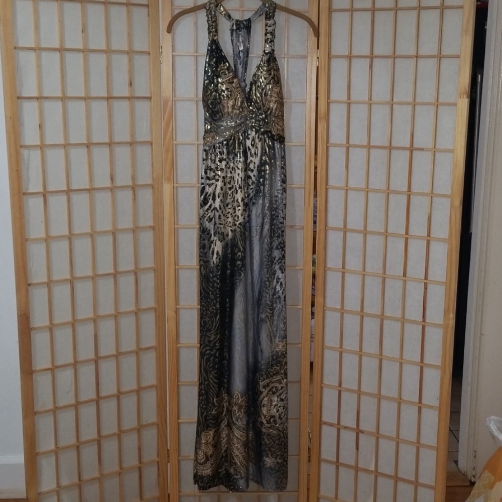 Shoreline maxi dress